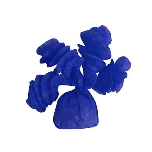 Papel de Bala Rococó Azul 8cm x 35 cm - 40 unidades