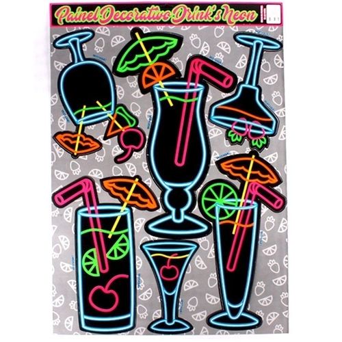 Painel Drinks Neon