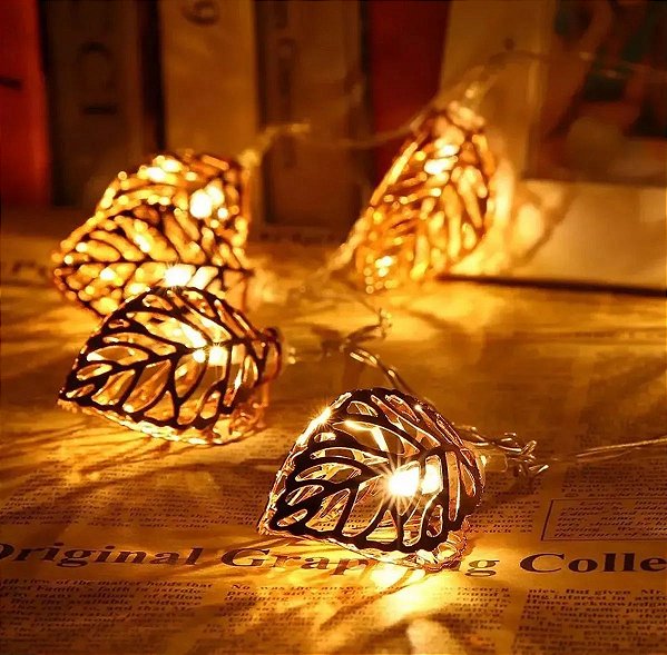 Cordão Luminoso Folhas