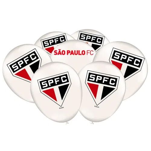 Balões Bexigas Festa  São Paulo - 9 Polegadas (23cm) - 25 Unidades