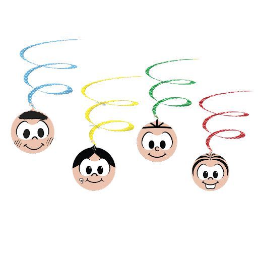 Móbile Mônica - 4 unidades