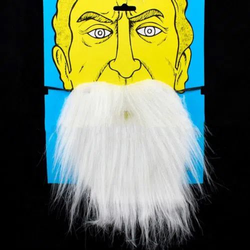 Barba Postiça Branca