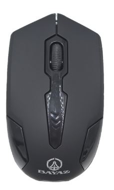 Mouse Sem Fio Preto Bayaz