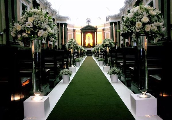 Aluguel - Tapete passadeira 10M Verde