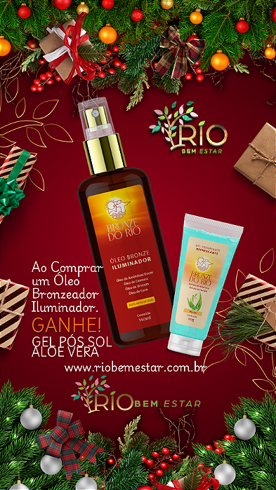 ÓLEO BRONZEADOR ILUMINADOR