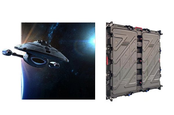 Gabinete LED Alumínio P4.0 Outdoor 960mm x 960mm