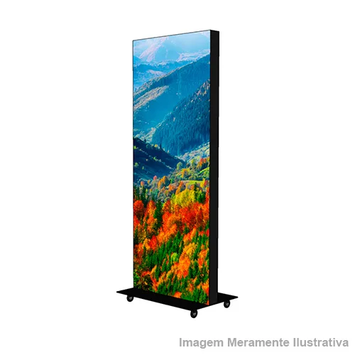 Totem de LED P4.0 Indoor - 960mm x 1600mm