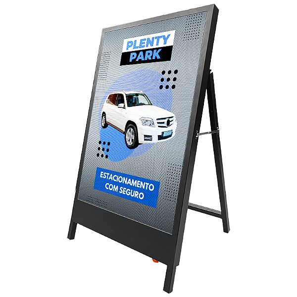 Totem Cavalete de LED P2.5 Outdoor - 640mm x 960mm