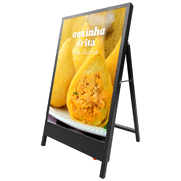 Totem Cavalete de LED P4.0 Outdoor - 640mm x 960mm