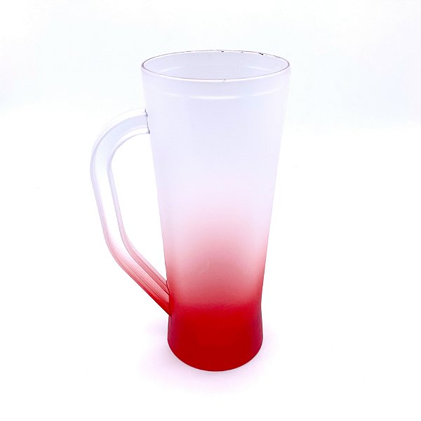 Caneca Slim degrade Vermelho