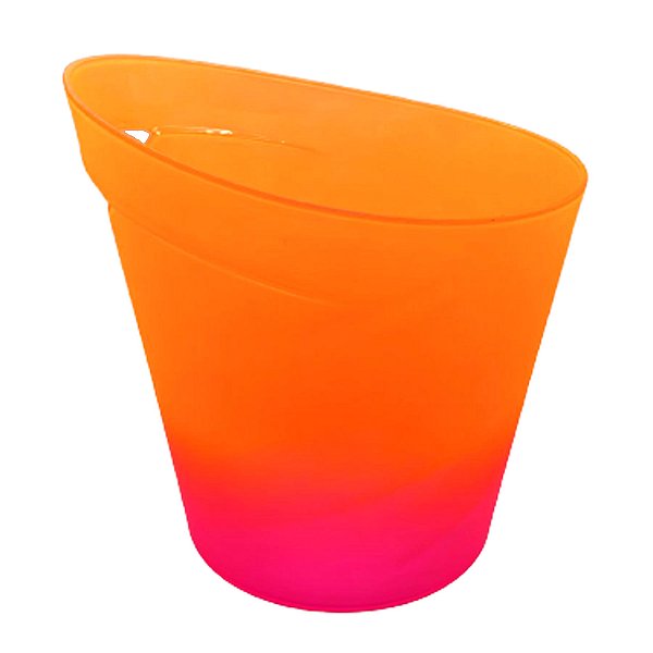 Balde Degradê Pink/Laranja