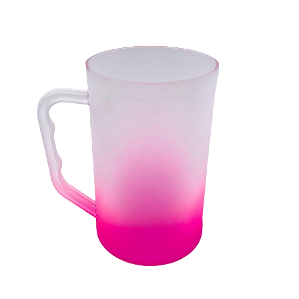 Caneca 500ml Degrade Pink