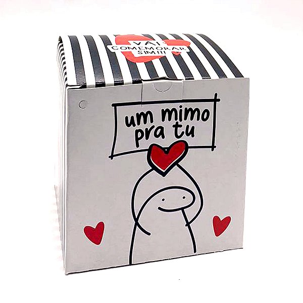 Caixinha P/ Caneca "Um Mimo pra Tu" Pct c/ 6 un