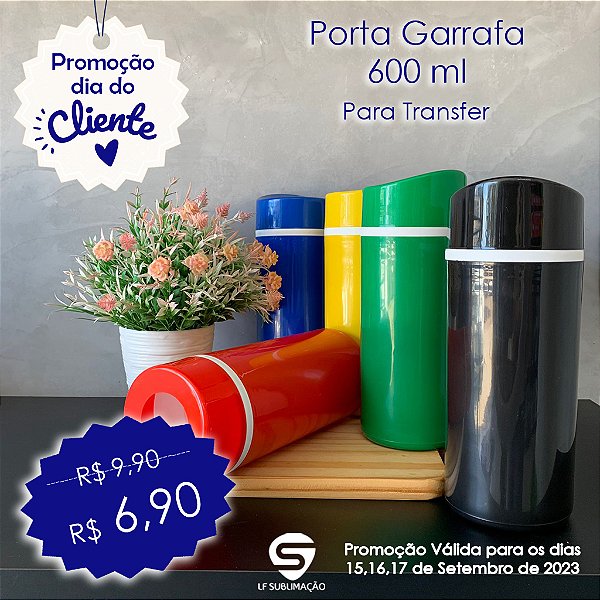 Porta Garrafa 600ml