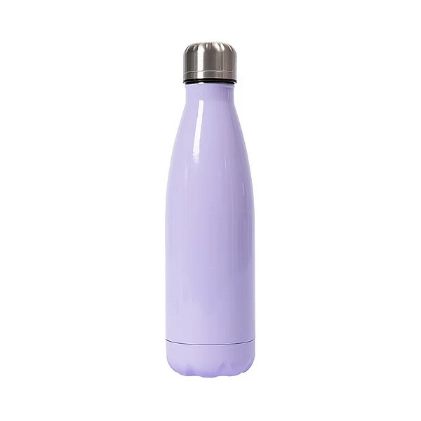 Garrafa Térmica Inox Lisa Lilas - 500ml