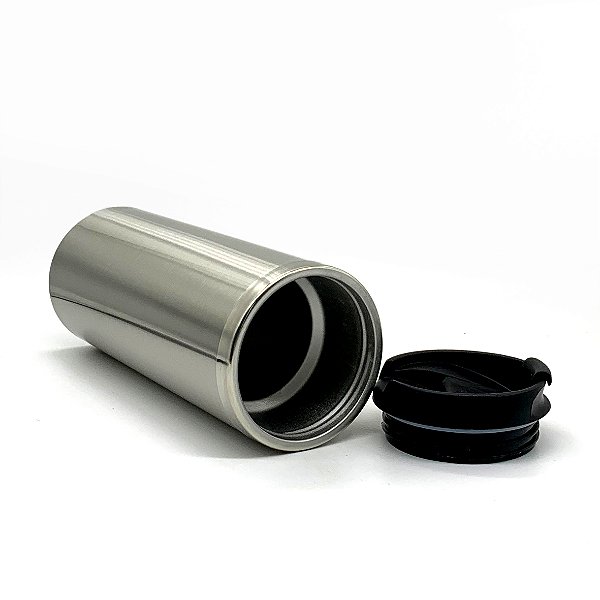 Copo Térmico de Inox 330ml Para Sublimação Prata
