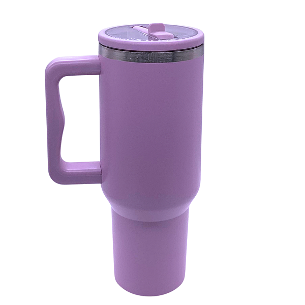 Copo Térmico 1,2 Litros Com Tampa e Bico Retrátil - Lilás