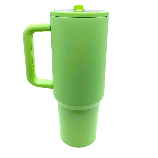 Copo Térmico 1,2 Litros Com Tampa e Bico Retrátil - Verde Claro