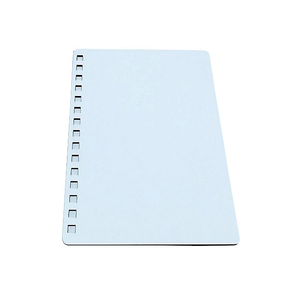 Capa de agenda MDF 15 FUROS Para Sublimação - **UNIDADE**