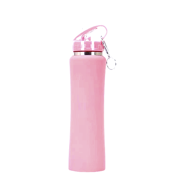 Squeeze Térmica 600ml - Gravação a Laser ou DTF Uv - Rosa Claro