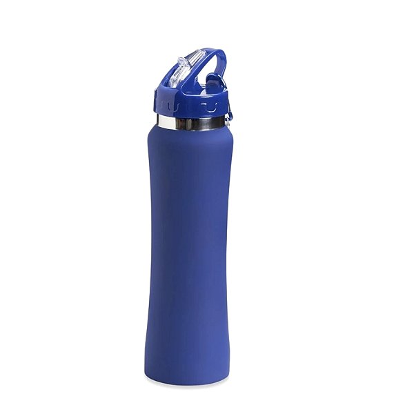 Squeeze Térmica 600ml - Gravação a Laser ou DTF Uv - Azul Royal