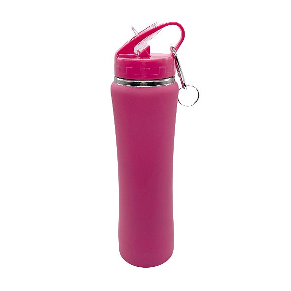 Squeeze Térmica 600ml - Gravação a Laser ou DTF Uv - Rosa