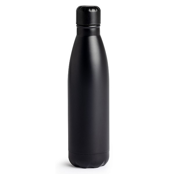 Garrafa Inox Preto Fosco 700ml