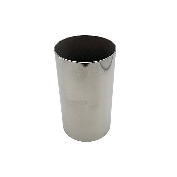 Copo de Tererê Inox Redondo - Prata