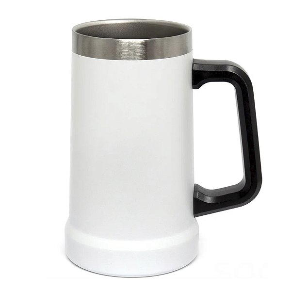 Caneca Térmica Inox Branca - 700ml