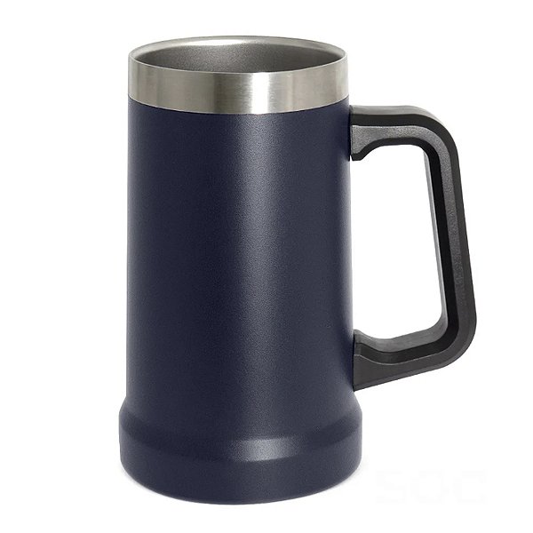 Caneca Térmica Inox Azul Marinho - 700ml