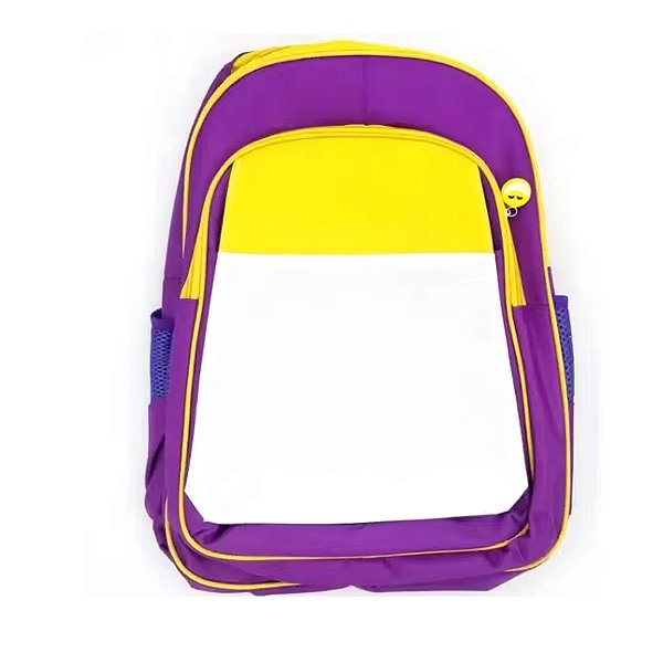 Mochila Roxa c/ Amarelo - Tam. G