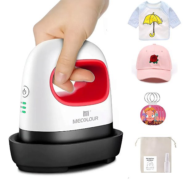 Mini Prensa Térmica Portátil - 110v Mecolour