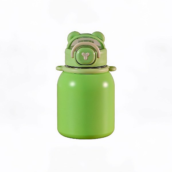 Copo Inox Térmico BABY BEAR - Matte Verde