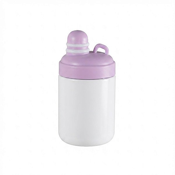 Copo Inox Térmico KAWAII C/ Tampa De Silicone LILÁS