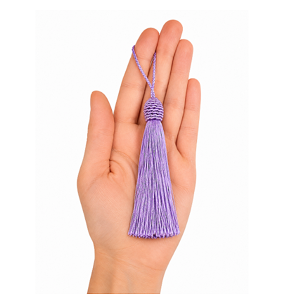 Pingente Tassel PCT C/ 3 unid. - Lilás