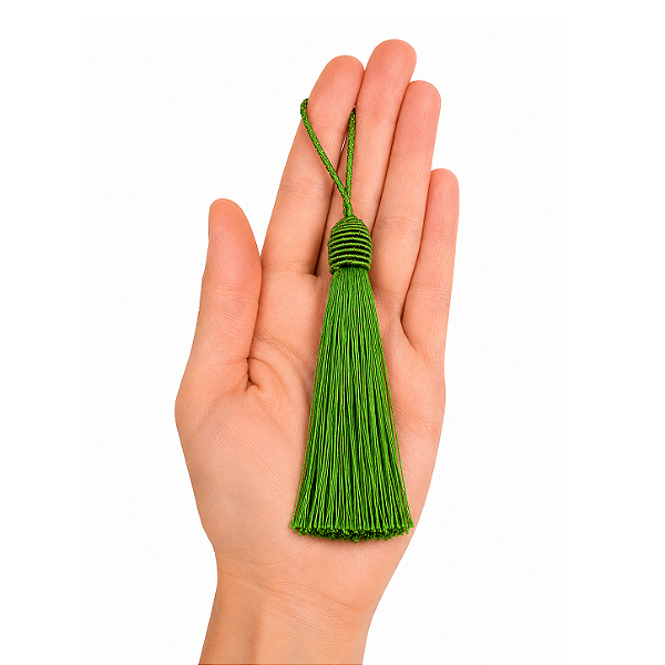 Pingente Tassel PCT C/ 3 unid. - Verde Militar