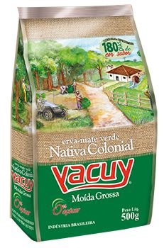 Erva Mate Yacuy Moida Grossa Nativa Colonial 500g
