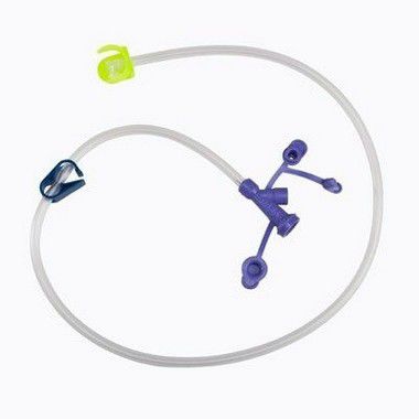 EXTENSOR PARA SONDA DE ALIMENTAÇÃO KANGAROO VIA GASTROSTOMIA ANGULO RETO 2 VIAS