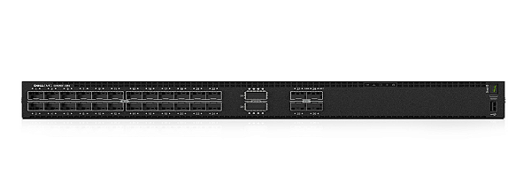 Switch Dell S4128F-ON 28 Portas 10GbE SFP+ 2 Portas QSFP+ Fonte RED