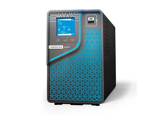 Nobreak SMS Gamer 2000 Entrada e Saída Bivolt Wi-Fi 29601
