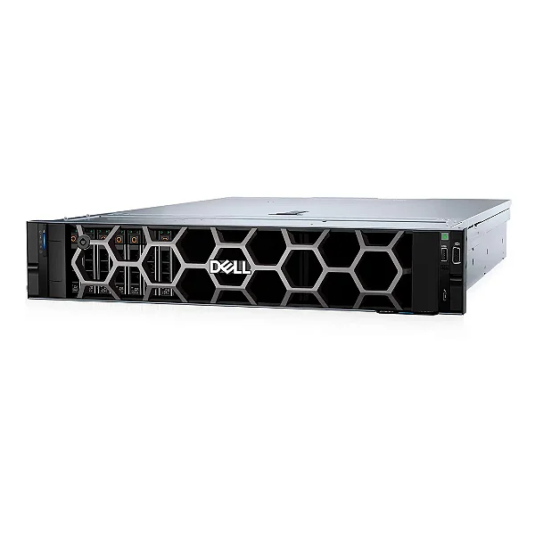 Servidor Dell PowerEdge R760XS Intel Xeon Silver 4509Y 8C 32GB 2TB HD iDRAC9 Enterprise
