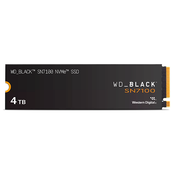 SSD WD Black 4TB SN7100 M.2 2280 Nvme Pcie 4.0 GEN4 WDS400T4X0E
