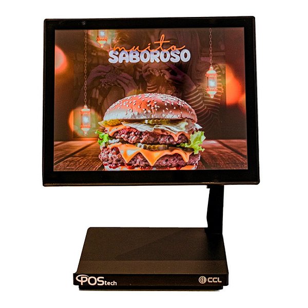 All in One Postech S2 POS1500-SW 15" Intel Core i5-8250U 8GB 128GB SSD Windows 10 IOT - POS-17230009