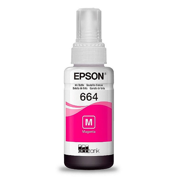 Refil de Tinta Epson Magenta - T664320-AL