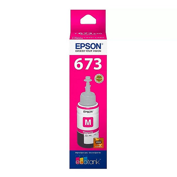Refil de Tinta Epson Magenta 70ml - T673320-AL