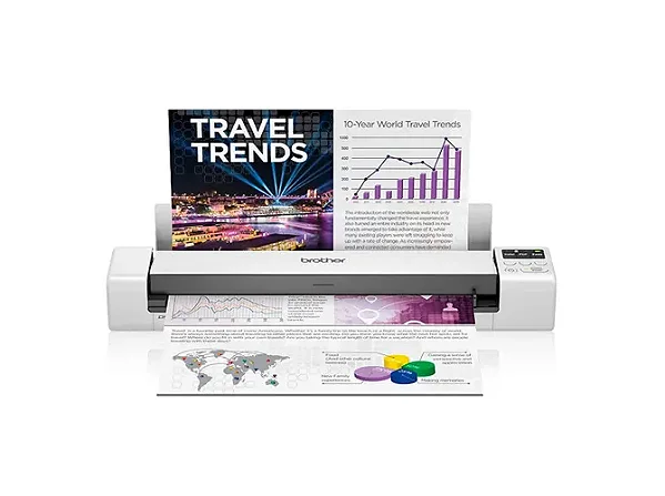 Scanner Brother Portátil A4 Duplex WiFi 15ppm DS940DW