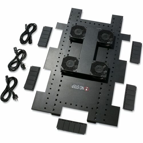 VENTILADOR EXAUSTOR RACK 220V BANDEJA COM 04 VENTILADORES 15V