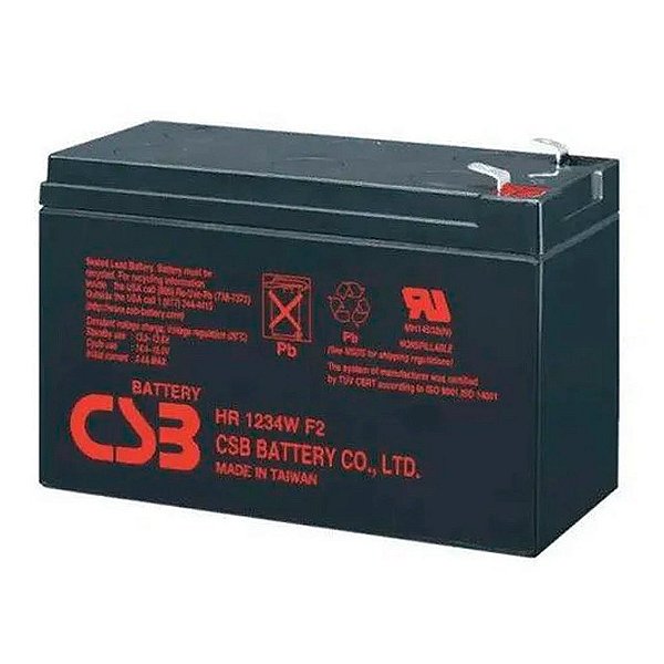 Baterias CSB VRLA 12V 9AH HR1234W - 991176603