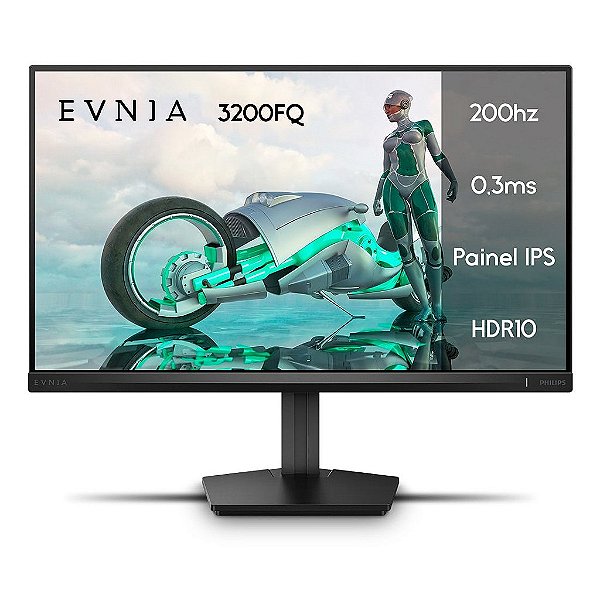Monitor Gamer Philips EVNIA 23.8" FHD 200Hz IPS 0,3ms - 24M2N3200FQ