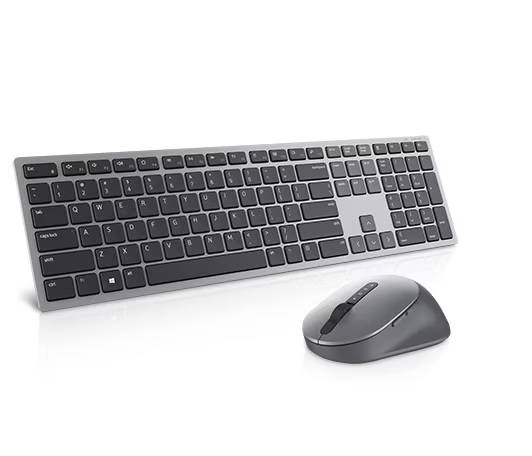 Kit Teclado e Mouse Dell KM7321W CSG Sem Fio